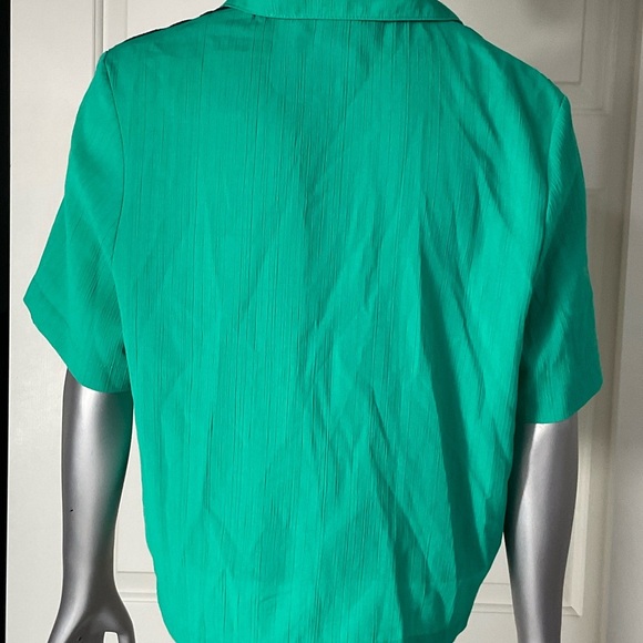 Vintage JG Petite Collection by Joyce Women’s Blouse Mid Century Modern size M - Picture 2 of 7